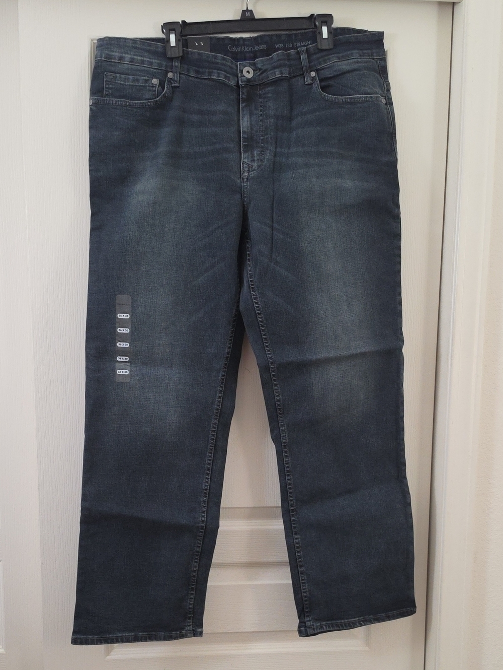 Calvin Klein | Men’s Indigo Straight Jeans 38X30 NWT